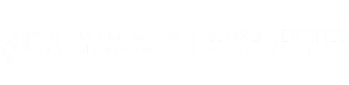 Pequeña empresa liderada por mujeres (WOSB) certificada por la U.S. Small Business Administration (SBA)